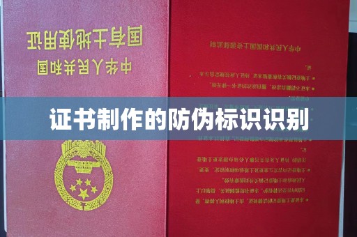 开福证书制作的防伪标识识别
