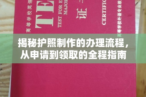 开福揭秘护照制作的办理流程，从申请到领取的全程指南